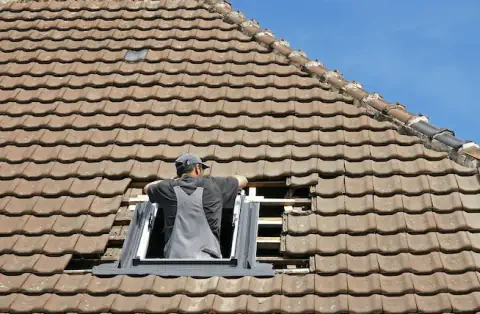 Pose de velux - Steinbach